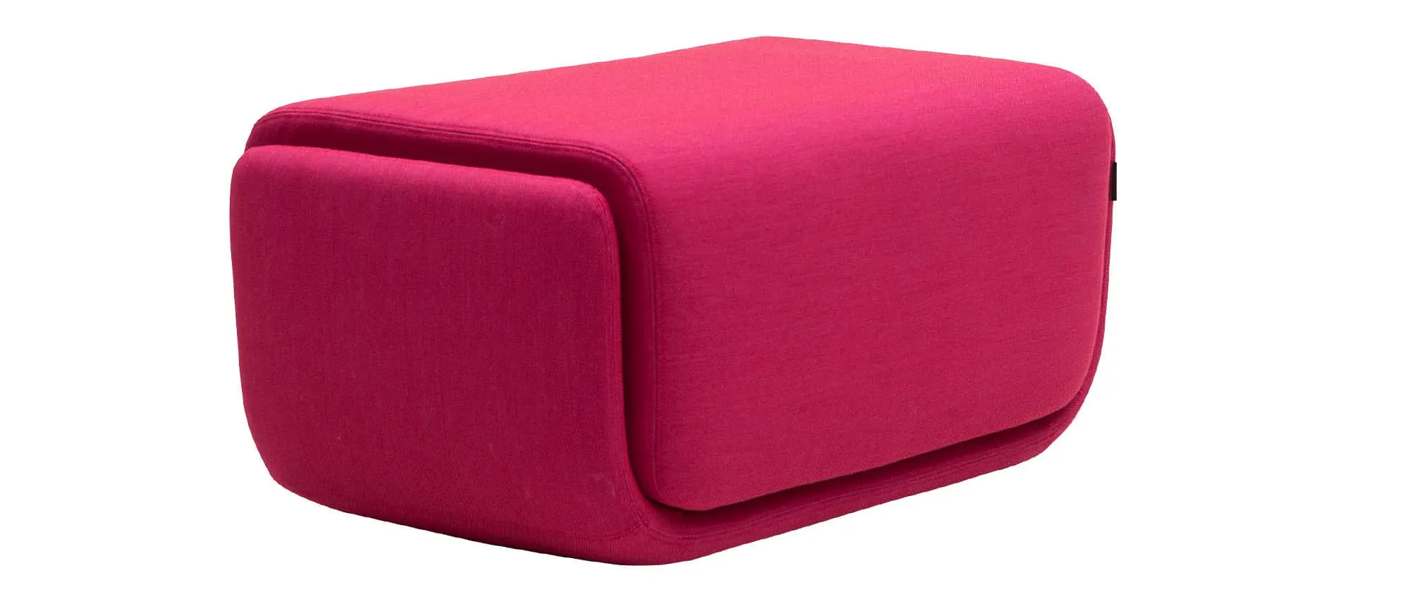 Der kleine BASKET Hocker von Softline - ca. L 84 cm, T 50 cm, H 42 cm