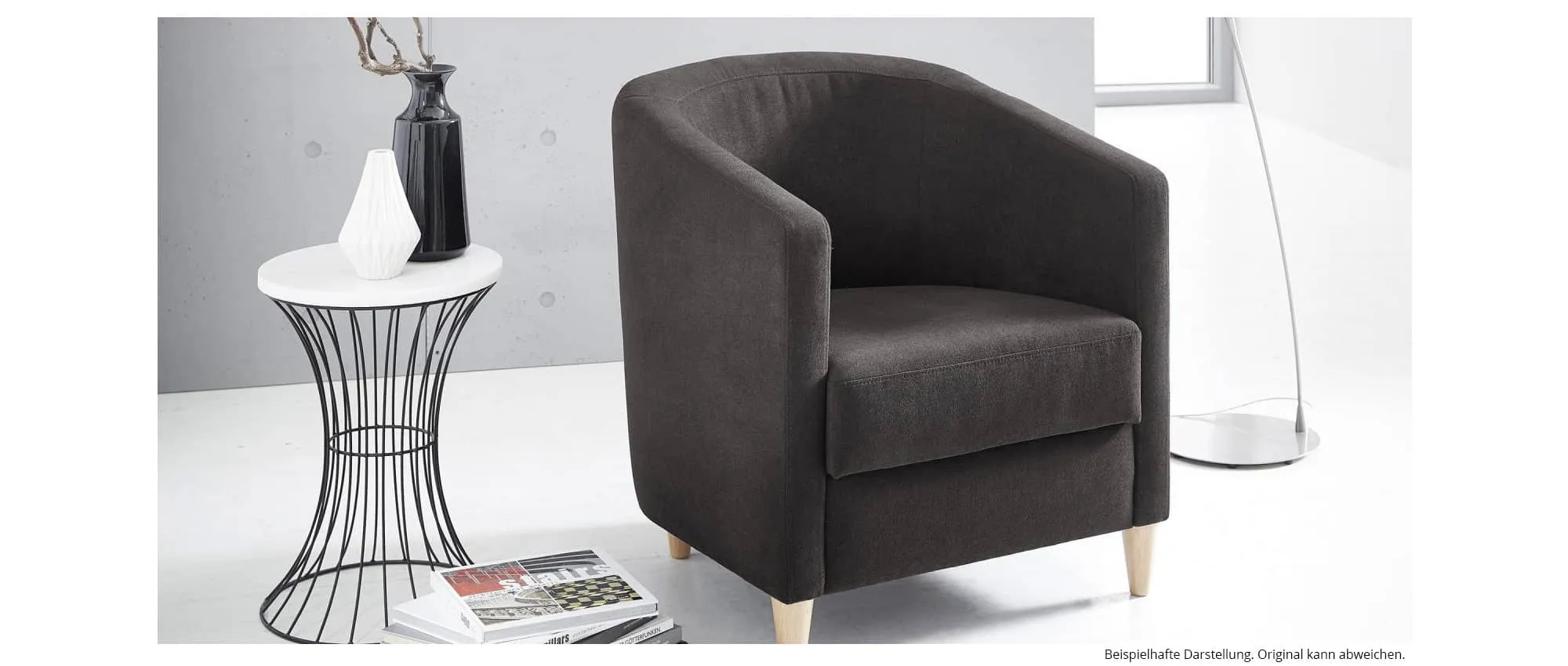 FEHMARN DELUXE ist ein gemütlicher Cocktailsessel für viele Einsatzbereiche