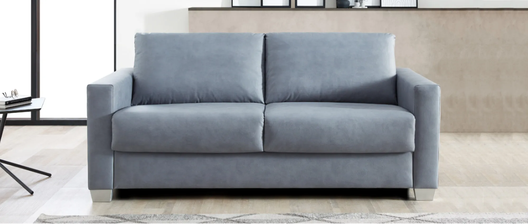 TRIER DELUXE Schlafsofa mit Lattenrost und Matratze von sofaplus