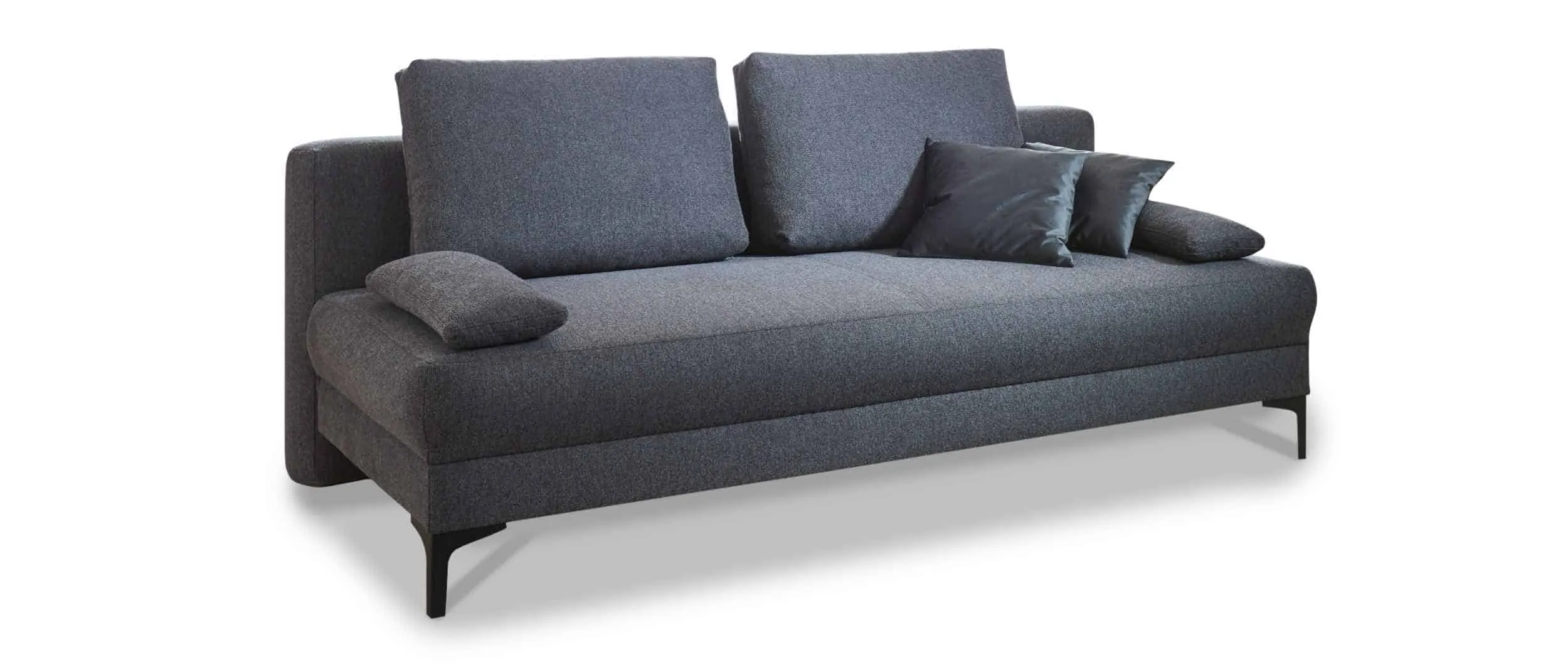 LEEDS DELUXE Schlafsofa mit Lattenrost und Bonellfederkern, Kaltschaum oder Gel-Flex Polsterung