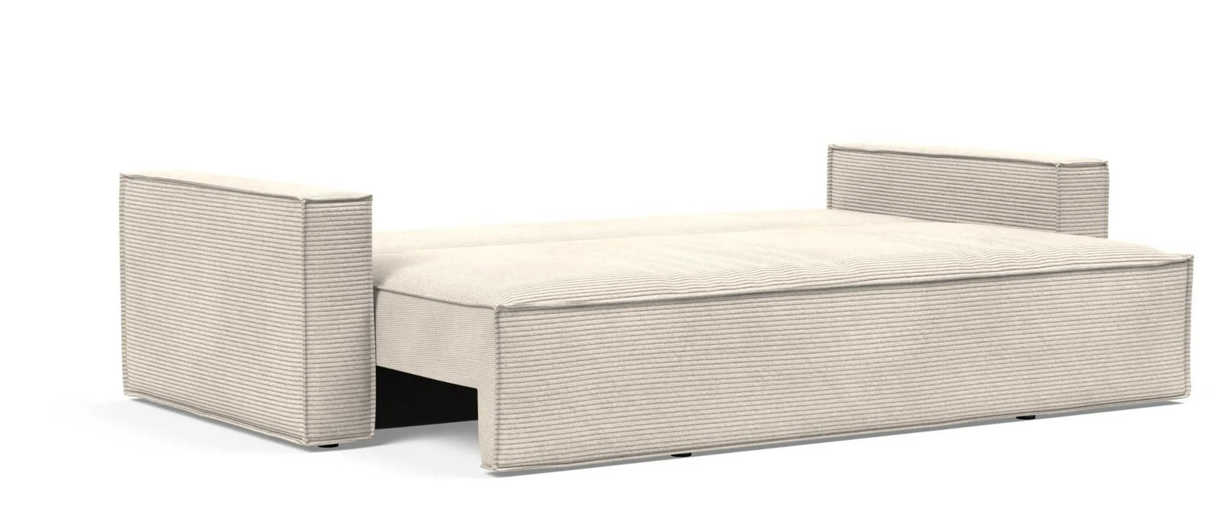 Das Gästebett hat eine Liegefläche von 140x200 cm - für bis zu 2 Personen 