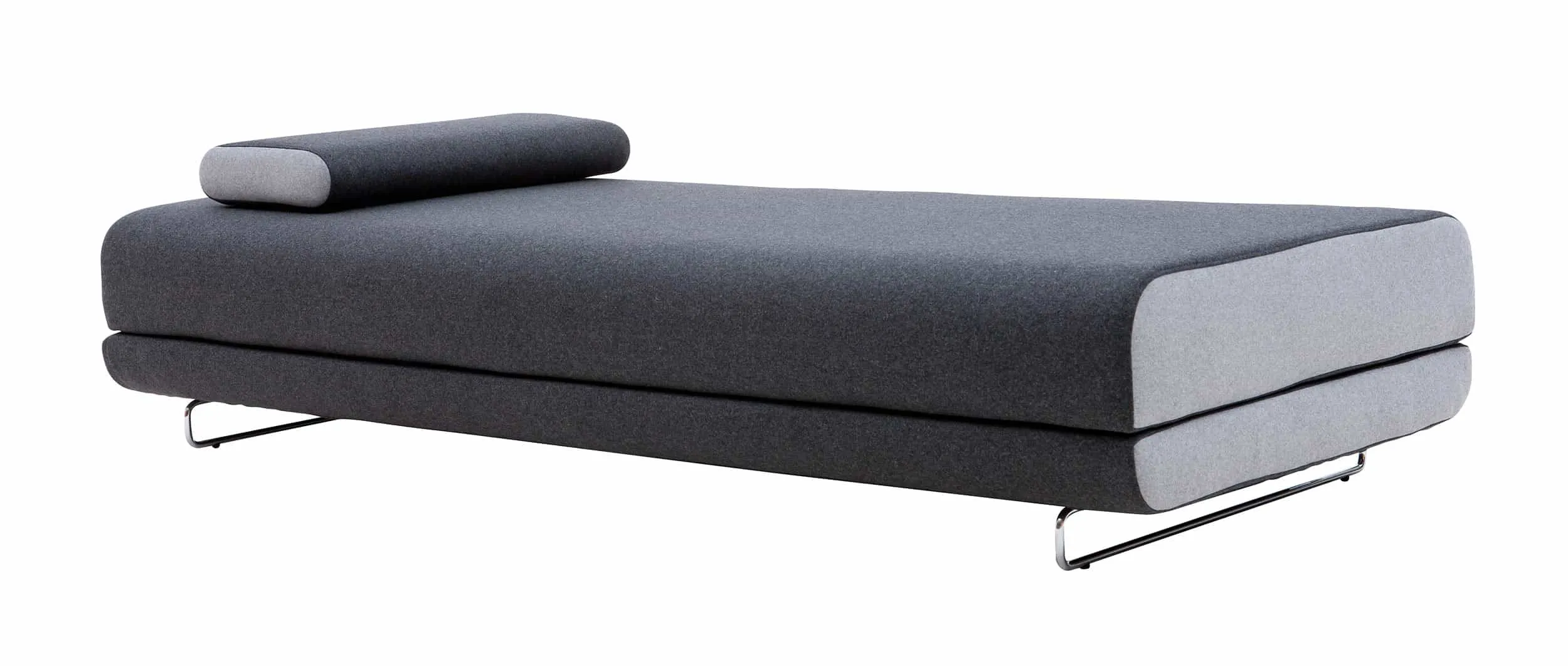 Das SHINE Daybed von Softline sticht besonders durch sein schlichtes Design hervor