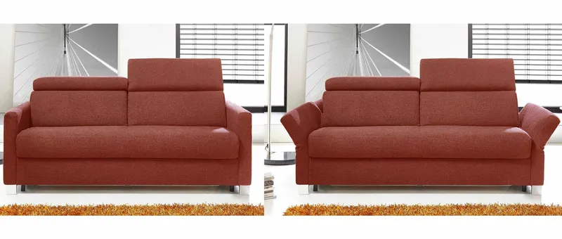Das MÜNCHEN DELUXE Schlafsofa ist als Gästebett oder Dauerschläfer geeignet