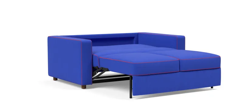 Auf dem kleinen Schlafsofa NEAH X finden bis zu 2 Personen Platz - Liegefläche ca. 140x195 cm