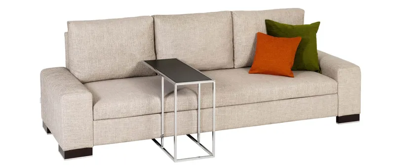 Das SALON Sofa von SWISS PLUS mit Dekokissen in 40x40 cm und 50x50 cm 