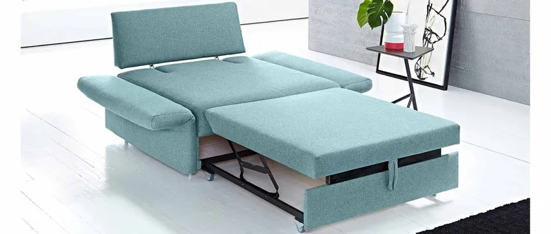 Mit einer Liegefläche von ca. 90x200 cm bietet der FRANKFURT DELUXE Schlafsessel genügend Platz für eine Person