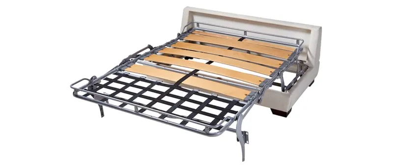 Mit Ergoflex-Lattenrost aus Buchenholz