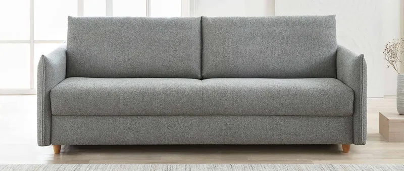 Das ROTTERDAM DELUXE Schlafsofa mit Lattenrost, separater Matratze und ca. 180x200 cm Liegefläche