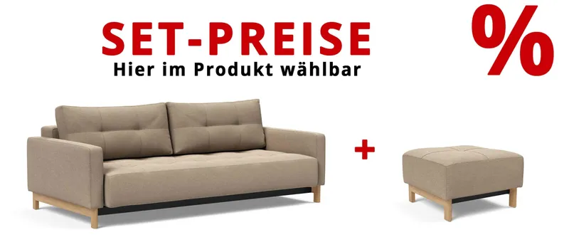 Den PYXIS DELUXE EXCESS Hocker zum günstigeren Set-Preis unten gleich mitbestellen
