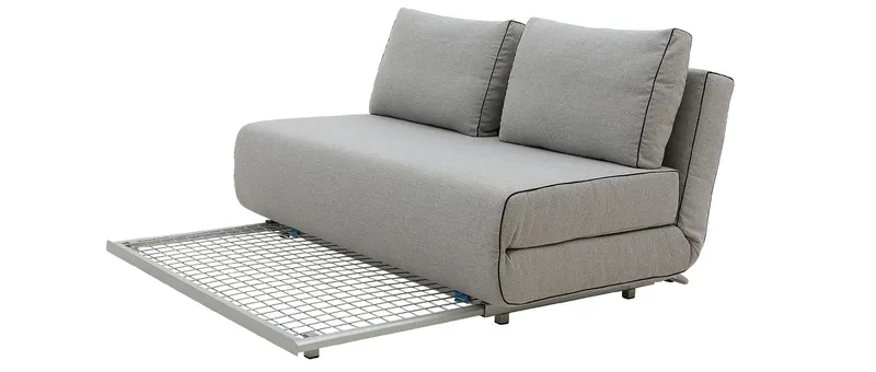 Zur Unterstützung der Matratze lässt sich das Untergestell des CITY Sofas ausziehen