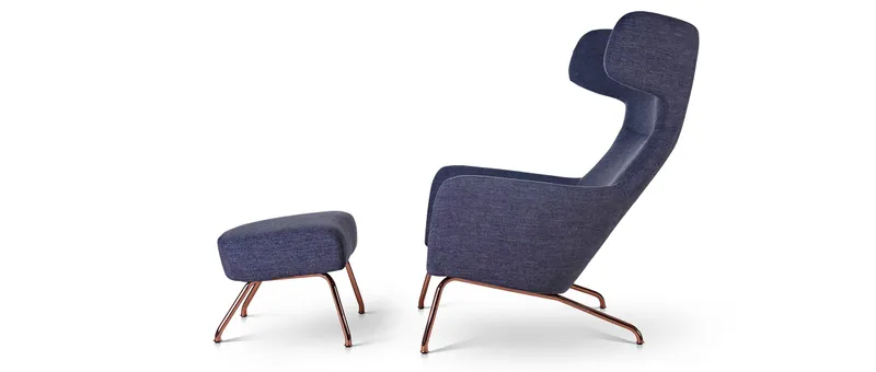 Mit passendem HAVANA Hocker wird der HAVANA Sessel noch gemütlicher