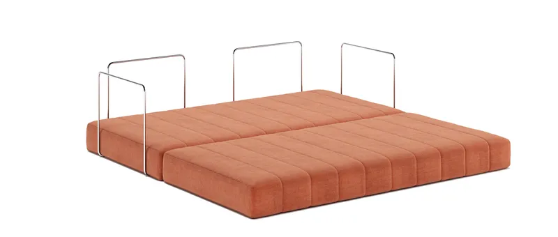 Das modulare COZYPAD Schlafsofa als vollwertiges Doppelbett 