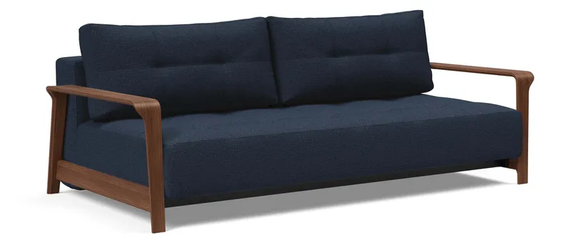 Innovation Schlafsofa RAN DELUXE im Stoff Mixed Dance Blue (528)
