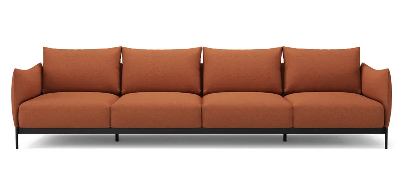 Nachhaltiges Tenksom KAYTO Sofa mit abnehmbarem Bezug als 4-Sitzer
