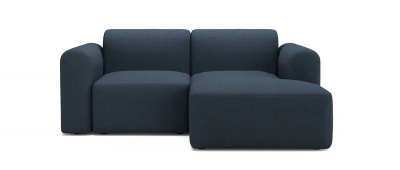 Das Tenksom modulare RUND in der Kombination aus einem 1-Sitzer und einem Longchair
