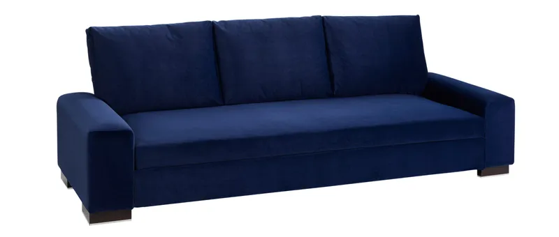 Das SALONE Schlafsofa von Swiss Plus ist ein gemütlicher 3-Sitzer mit Gästebett für 2-3 Personen