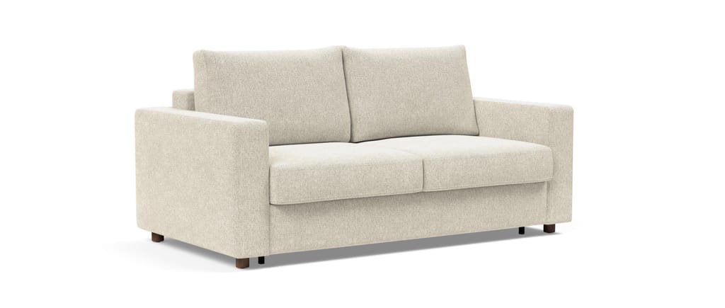 Der NEAH X Schlafsessel von Innovation ist auch als Schlafsofa NEAH ohne Ziernaht in ca. 140 cm oder 160 cm Liegebreite erhältlich