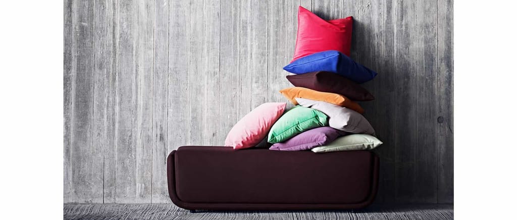 Die Softline MILAN Kissen bringen Farbe in Ihr Zuhause