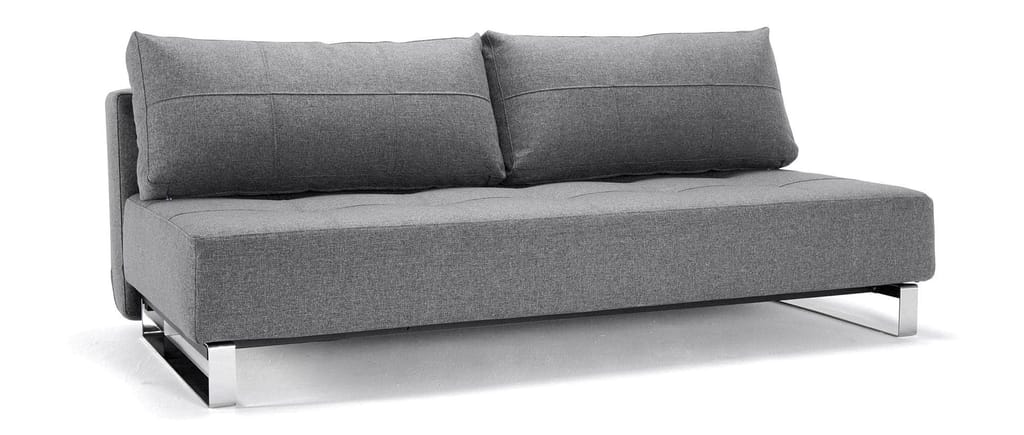 Das SUPREMAX DELUXE EXCESS LOUNGER Schlafsofa von Innovation im Stoff Twist Charcoal (563)