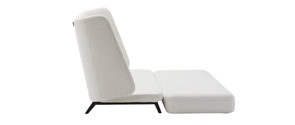 Das Softline JASON Schlafsofa bietet eine Liegefläche von bis zu ca. 135x200 cm