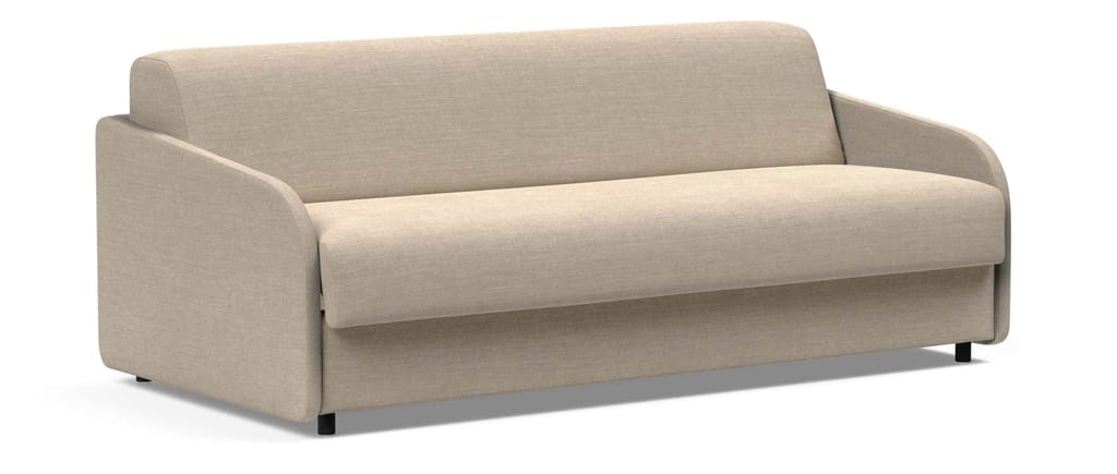 Das Innovation EIVOR Schlafsofa im Standardstoff Phobos Latte (586)