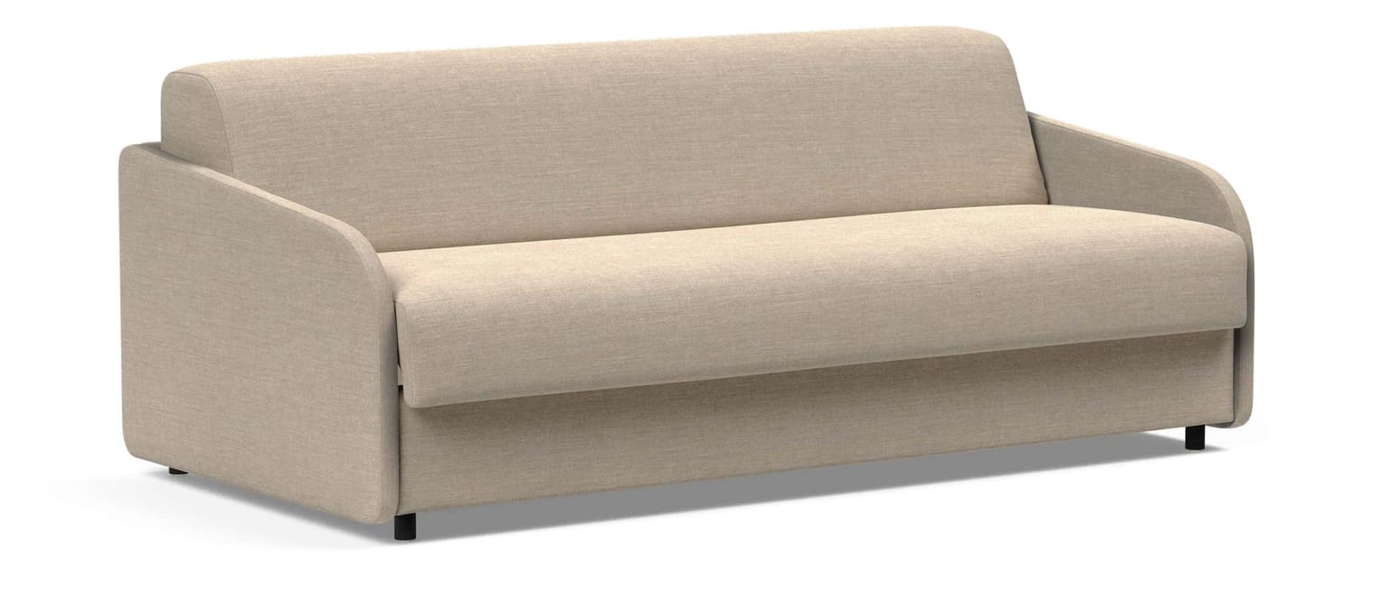 Das Innovation EIVOR Schlafsofa im Standardstoff Phobos Latte (586)