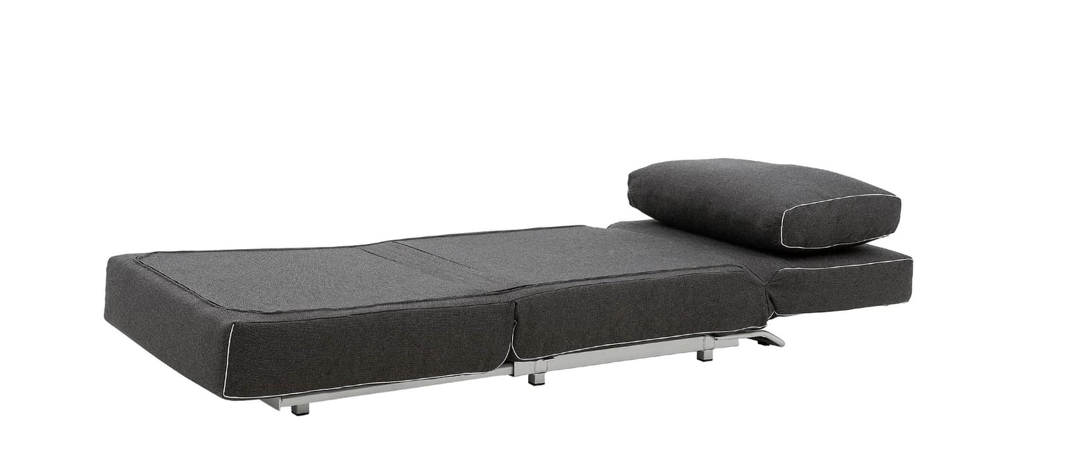 Der CITY Sessel von Softline als Gästebett für eine Person (Liegefläche ca. 73x200 cm)