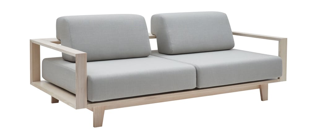 Das WOOD Designer-Schlafsofa von Softline im skandinavischen Design – minimalistische und zeitlose Eleganz