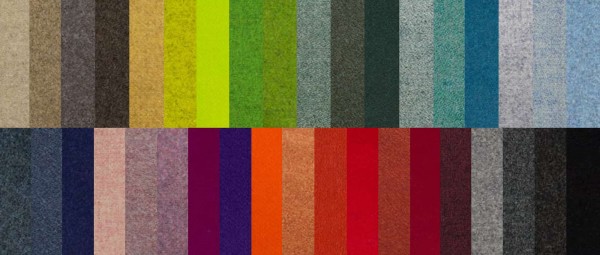 Meterware Wollstoff FILZ von Softline Meterware Wollstoff FILZ von Softline