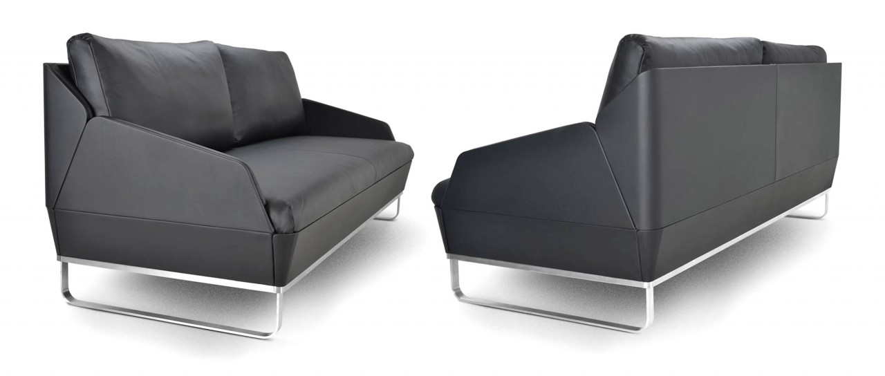 DELUXE Schlafsofa, Doppelliege mit Lattenrost von Swiss Plus