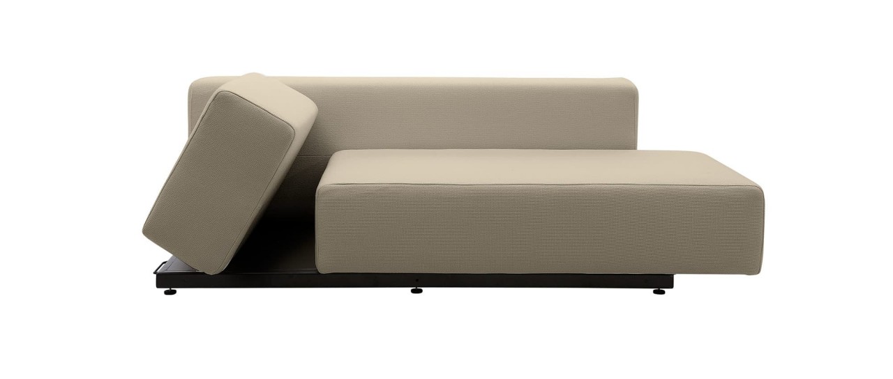 NEVADA 2-Sitzer Schlafsofa von Softline - mit Stoffen von KVADRAT