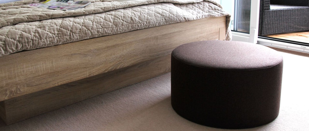 DRUM Sitzhocker, Pouf von Softline - mit Stoffen von KVADRAT