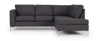 Vorschau: TRELLEBORG Sofa mit Eckanbau, Polsterarmlehnen und Metallfüßen