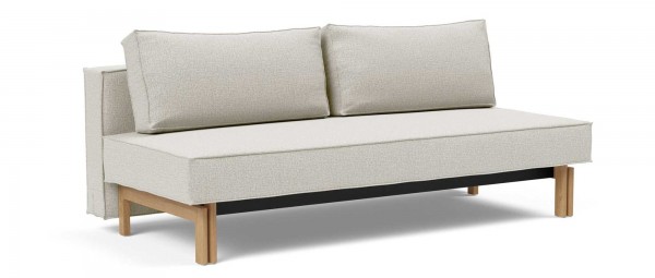 SLY WOOD Schlafsofa mit Holzfüßen von Innovation