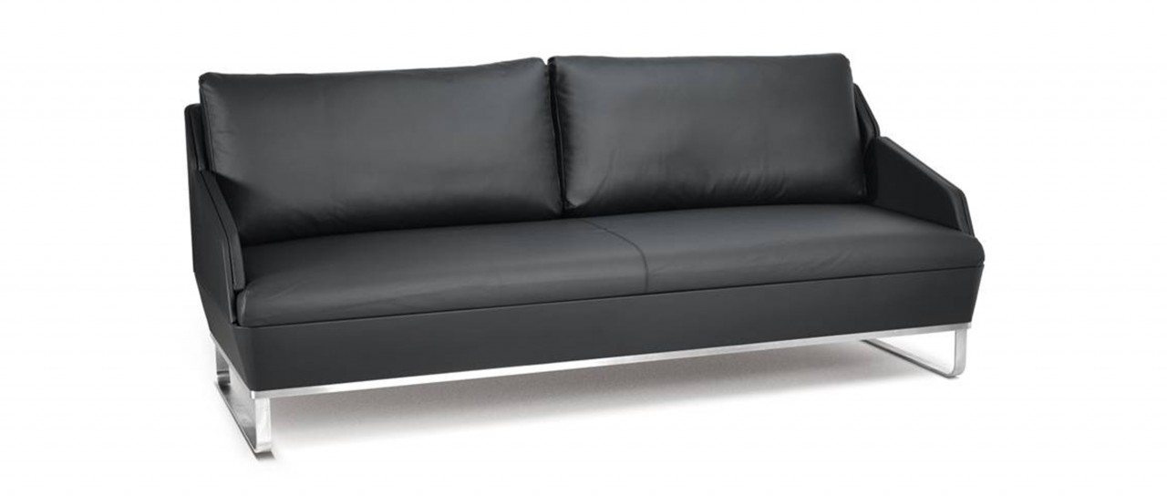 DELUXE Schlafsofa, Doppelliege mit Lattenrost von Swiss Plus