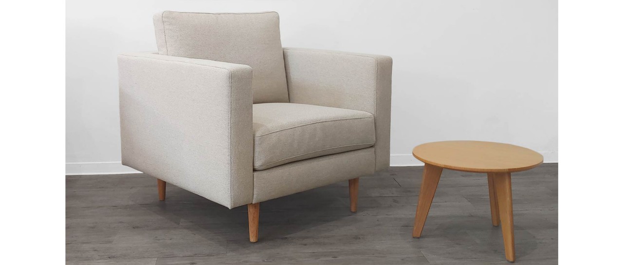 TRONDHEIM 3-Sitzer Designer Sofa mit Holz- oder Metallfüßen