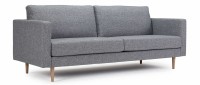 Vorschau: TRONDHEIM 3-Sitzer Designer Sofa mit Holz- oder Metallfüßen