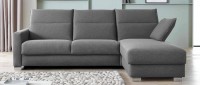 Vorschau: GENF DELUXE Eckschlafsofa mit extra langer Matratze von sofaplus