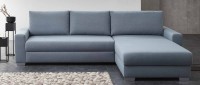 Vorschau: FRANKFURT DELUXE Schlafsofa mit Longchair von sofaplus