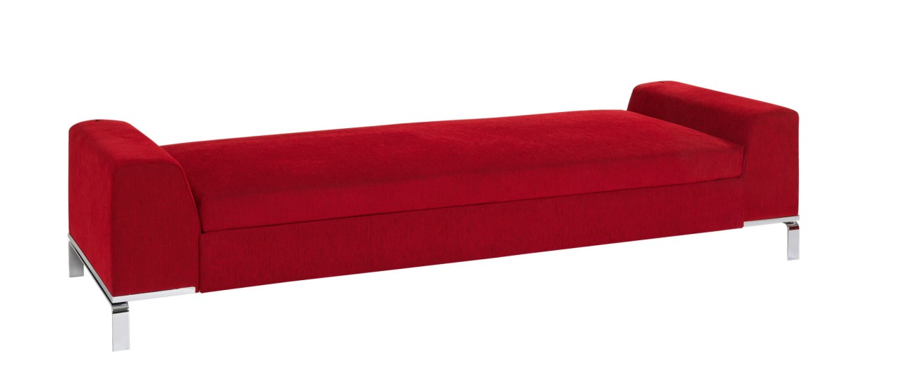 DIVAN Schlafsofa mit Armlehnen und Lattenrost von Swiss Plus