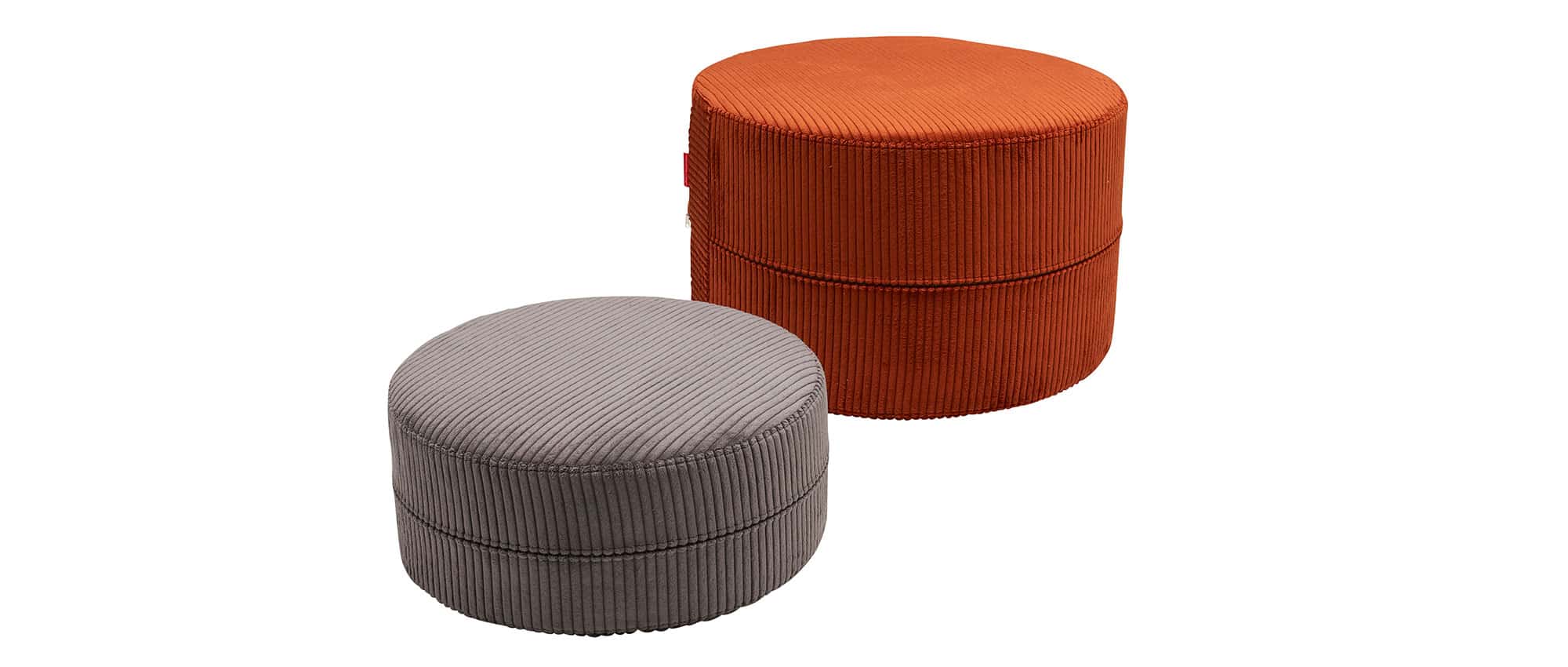 Sitzhocker DECONSTRUCTED von Innovation | Sitzhocker DECONSTRUCTED von Innovation |
