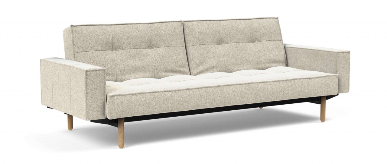 SPLITBACK Schlafsofa mit Armlehnen von Innovation