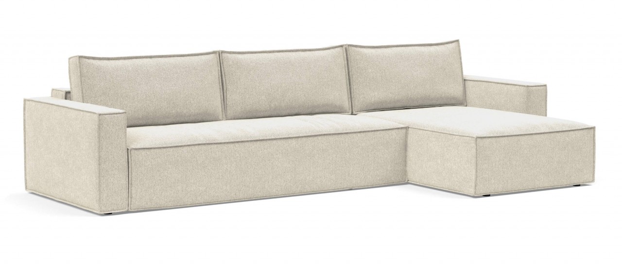 NEWILLA LOUNGER Eckschlafsofa mit Bettkasten