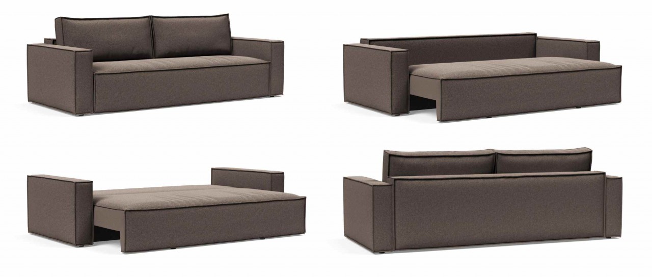 NEWILLA Schlafsofa mit Bettkasten