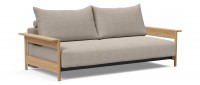 Vorschau: MALLOY WOOD Schlafsofa mit Holzarmlehnen von Innovation