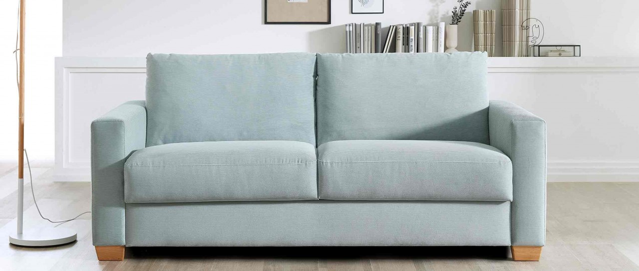 FREIBURG DELUXE Schlafsofa mit Matratze, Lattenrost von sofaplus