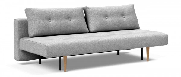 RECAST PLUS Schlafsofa von Innovation mit hellen Styletto Holzfüßen