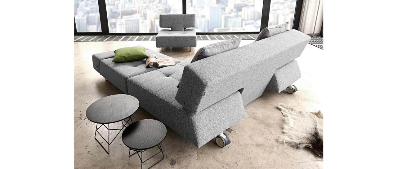 LONG HORN EXCESS Schlafsofa mit Rollen von Innovation