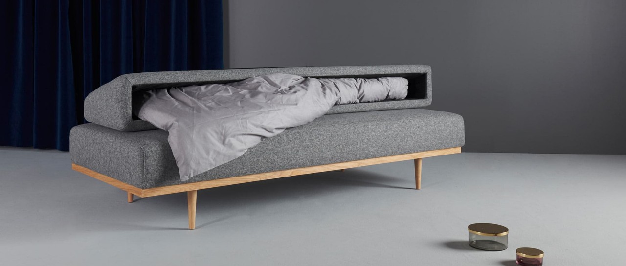 VANADIS Schlafsofa von Innovation mit Bettkasten