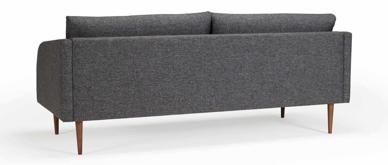BERGEN 3-Sitzer Designer Sofa mit Polsterarmlehnen